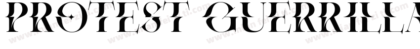 Protest Guerrilla Regular字体转换